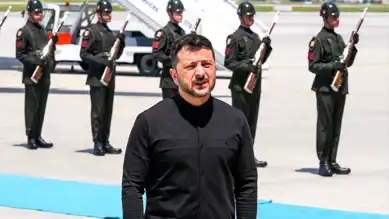 Zelenski, Erdoğan ile Görüşmek İçin Ankara'da