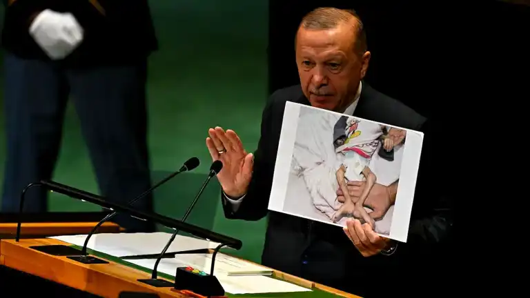 Erdoğan BM'de Gazze Soykırımını Anlattı